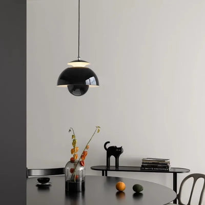 GlintNord – Modern LED Hänglampa i Metall & Glas med Dimfunktion Bonusnir