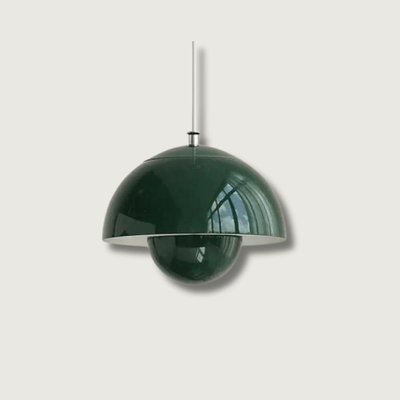 GlintNord – Modern LED Hänglampa i Metall & Glas med Dimfunktion Grön Bonusnir